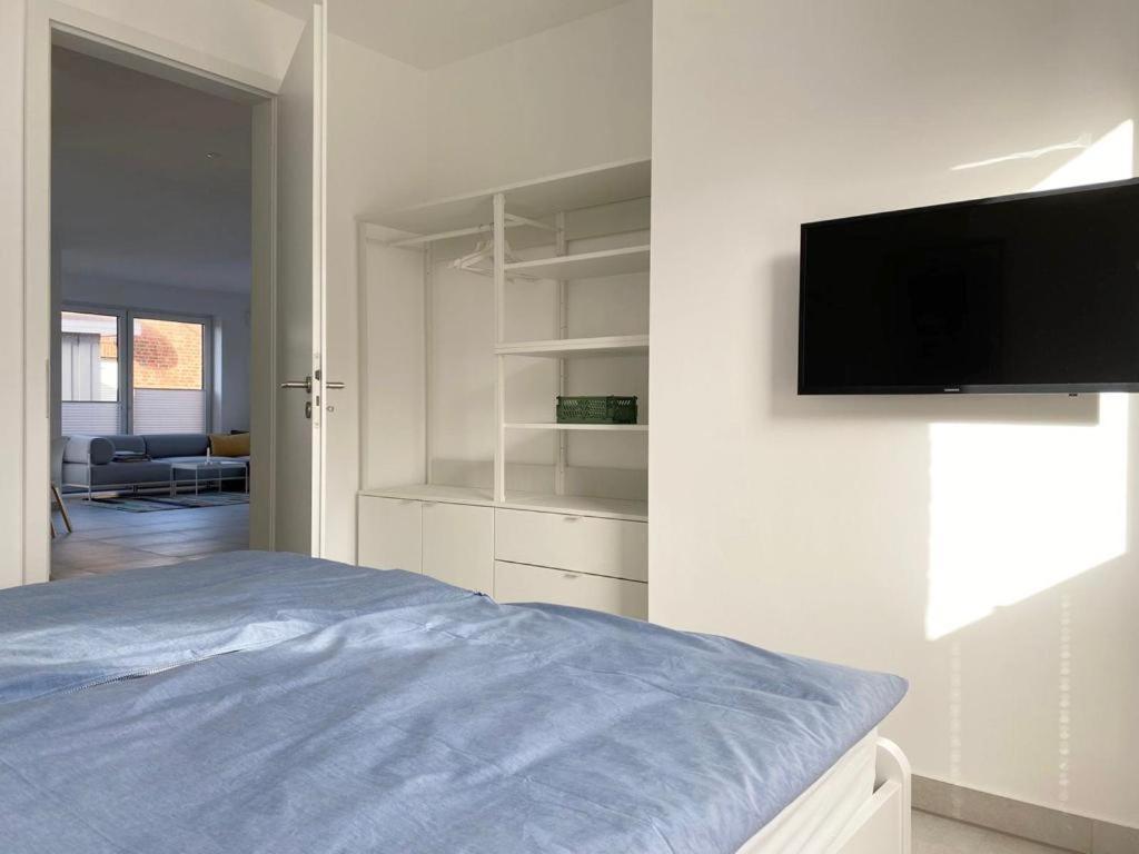 Ferienwohnung Hein Am Nordseedeich 부차딩엔 외부 사진