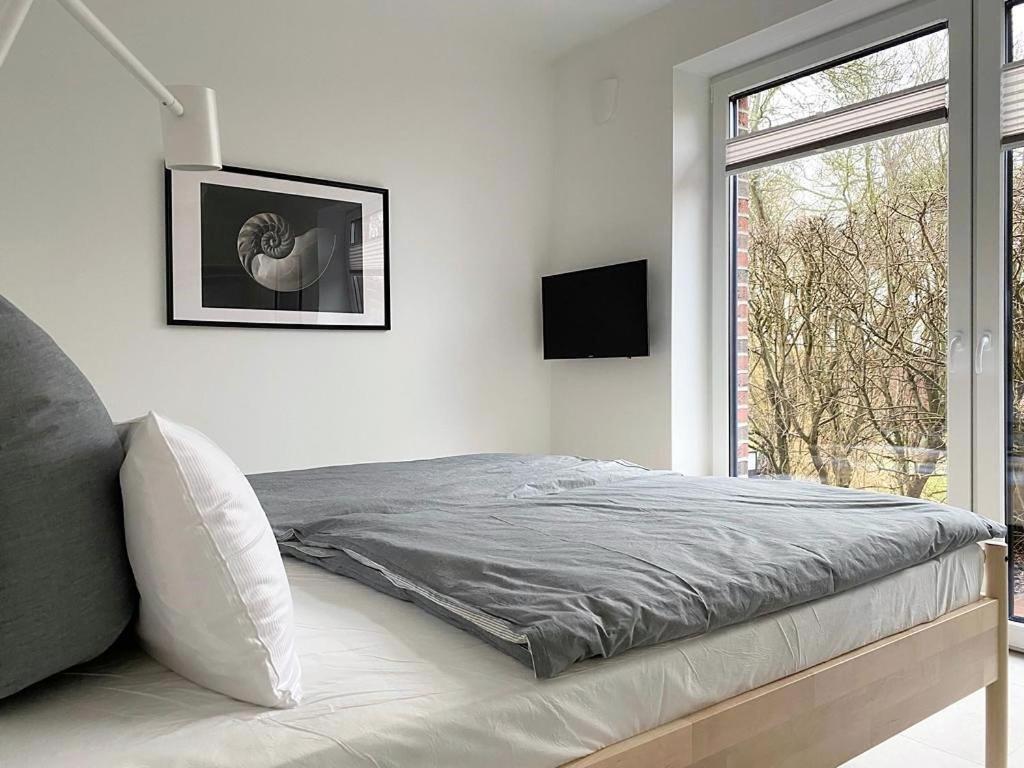 Ferienwohnung Hein Am Nordseedeich 부차딩엔 외부 사진