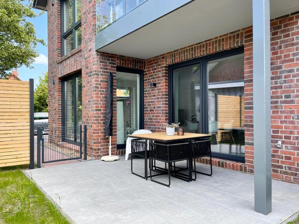 Ferienwohnung Hein Am Nordseedeich 부차딩엔 외부 사진